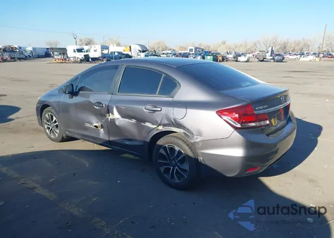 2014 Honda Civic Ex from USA, damaged, VIN 19XFB2F8XEE066468